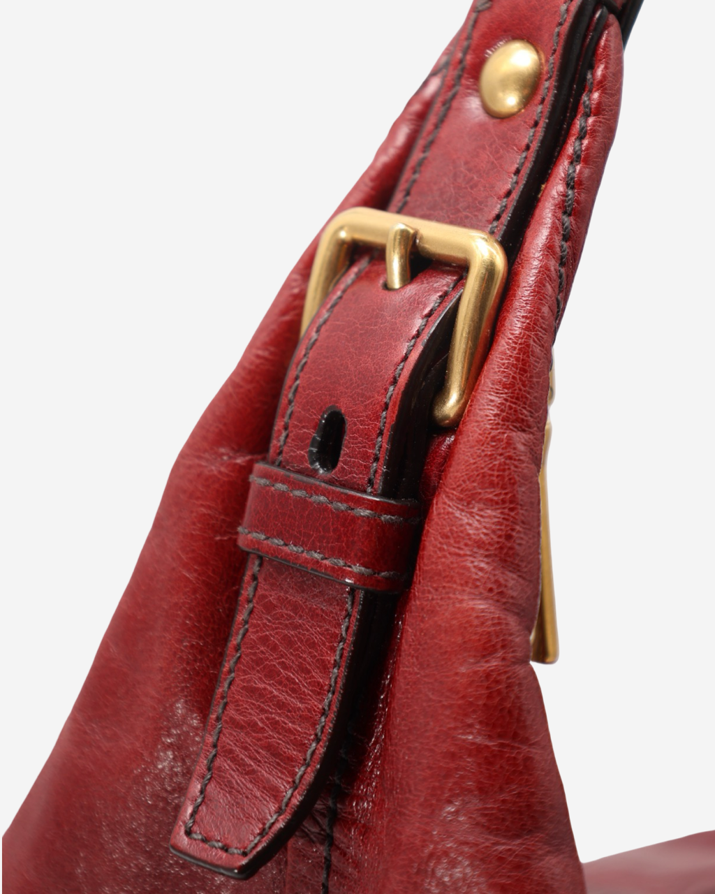 Prada Vitello Hobo Bag