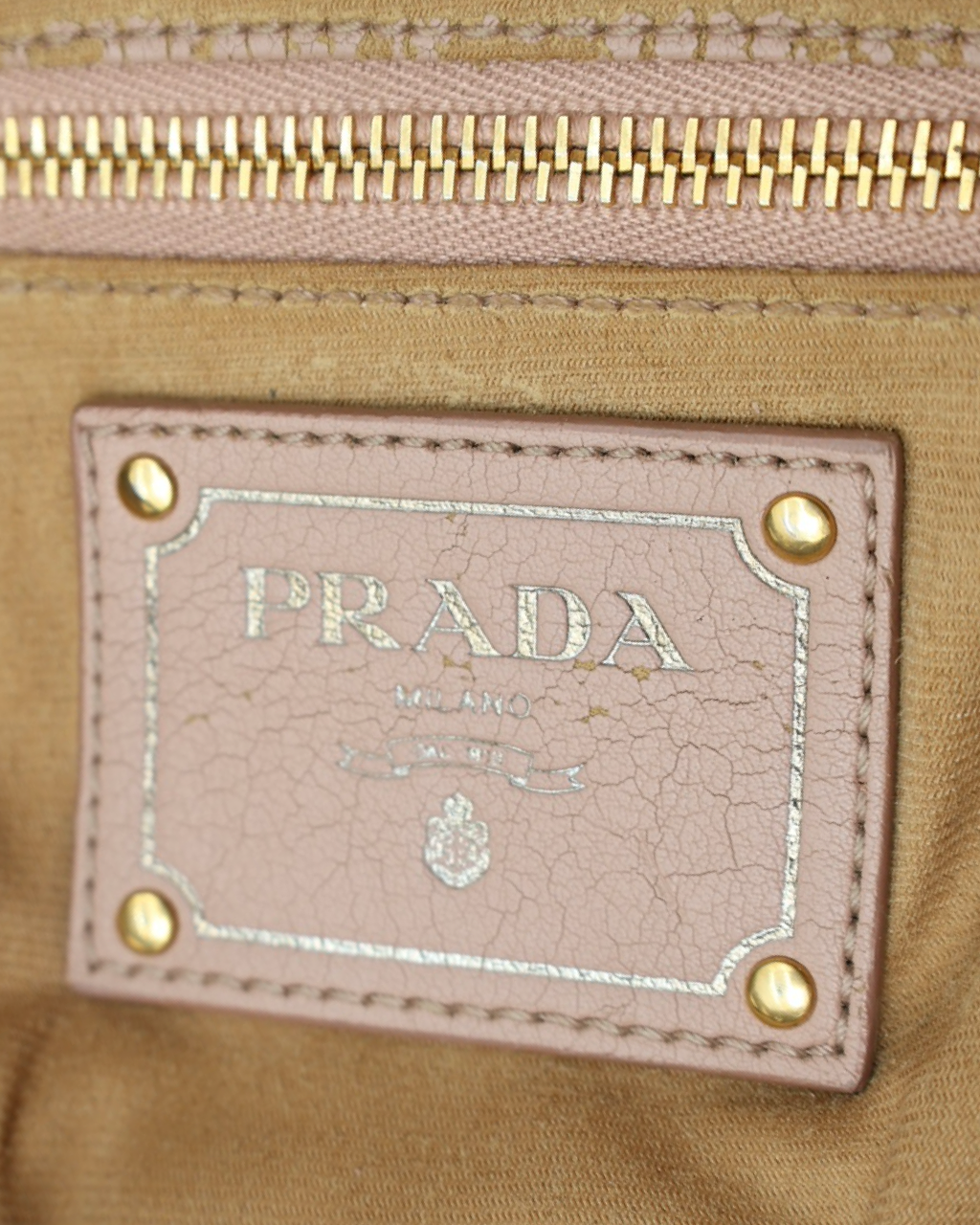 Prada Vitello Hobo Bag