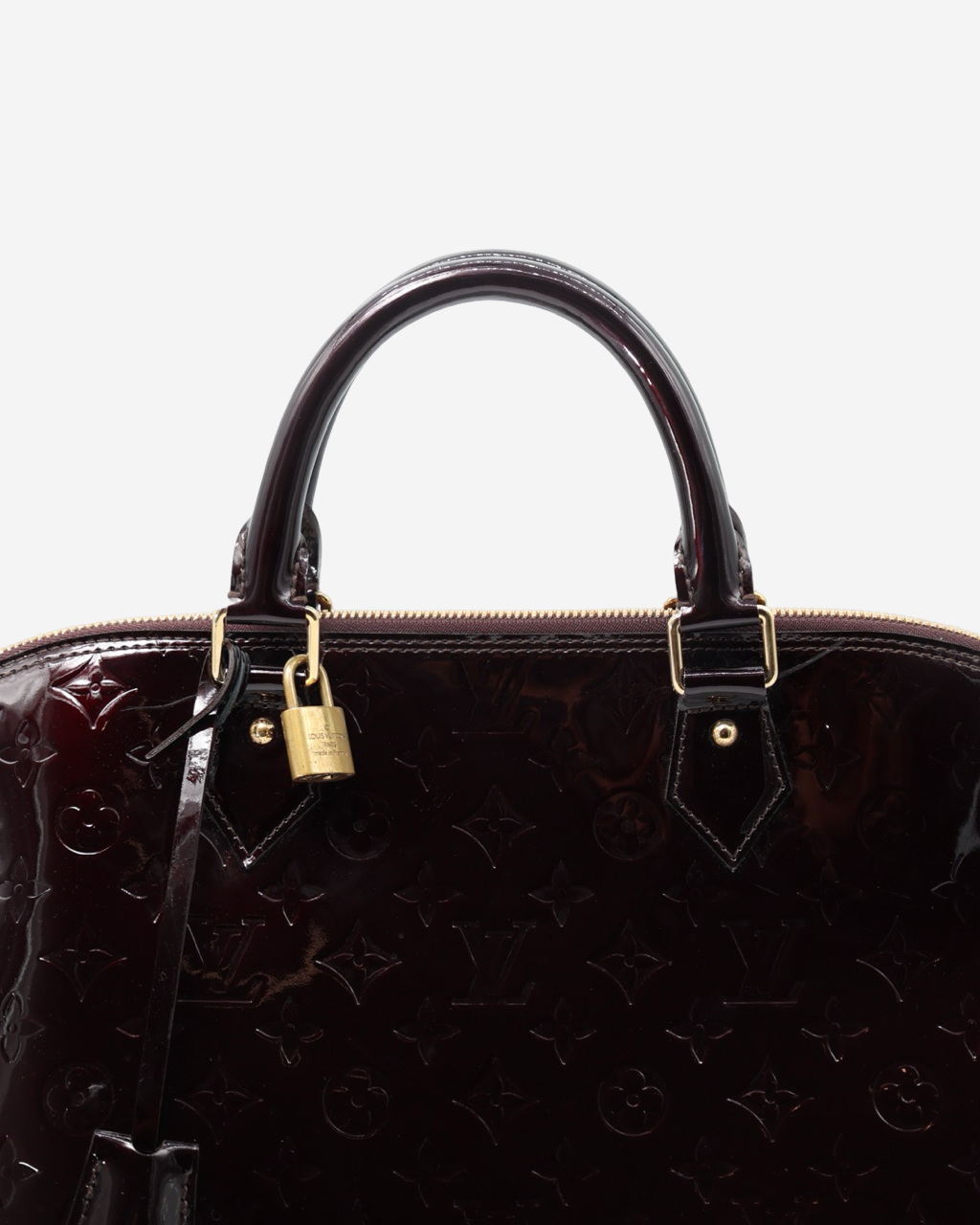 Louis Vuitton Alma Monogram Vernis Handbag