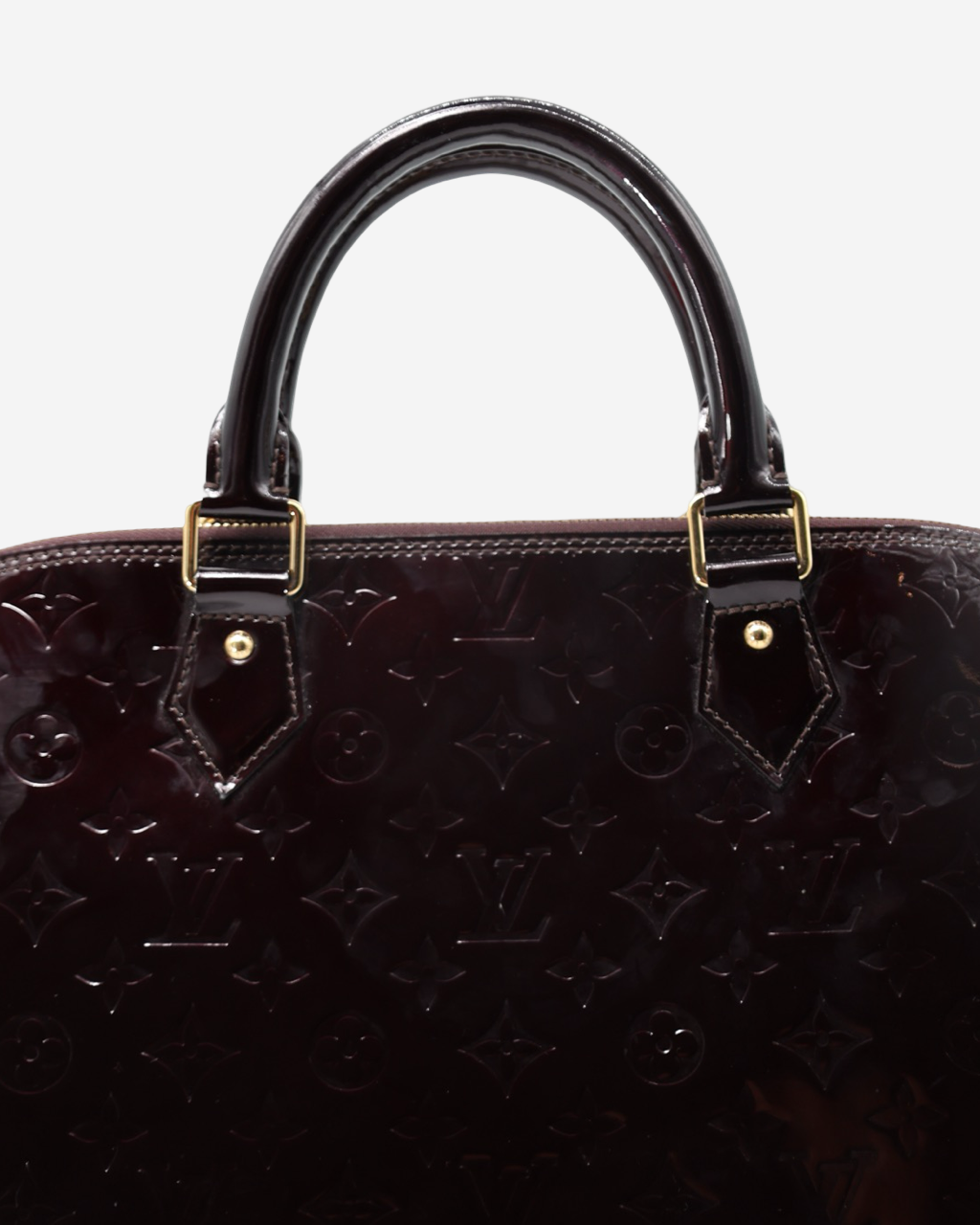 Louis Vuitton Alma Monogram Vernis Handbag