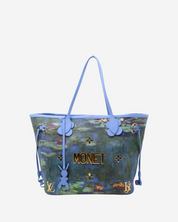 Louis Vuitton x Jeff Koons Neverfull Claude Monet MM 2017 Bag
