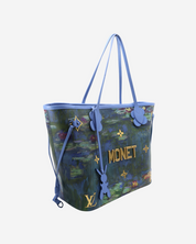 Louis Vuitton x Jeff Koons Neverfull Claude Monet MM 2017 Bag
