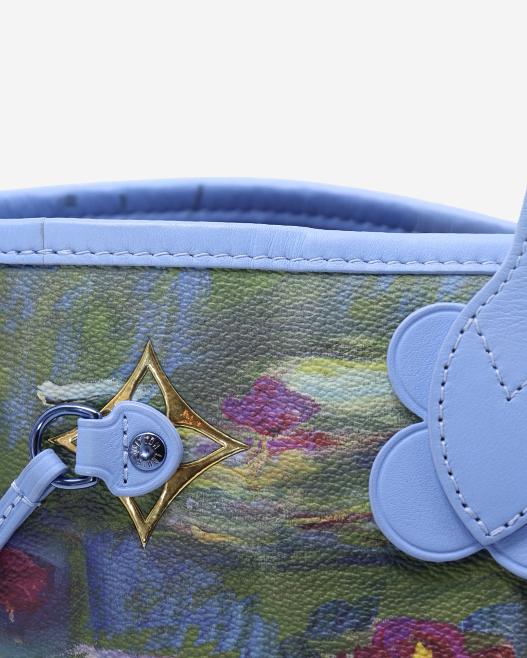 Louis Vuitton x Jeff Koons Neverfull Claude Monet MM 2017 Bag
