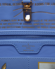 Louis Vuitton x Jeff Koons Neverfull Claude Monet MM 2017 Bag