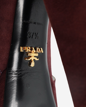 Plataformas Prada Gamuza 37.5