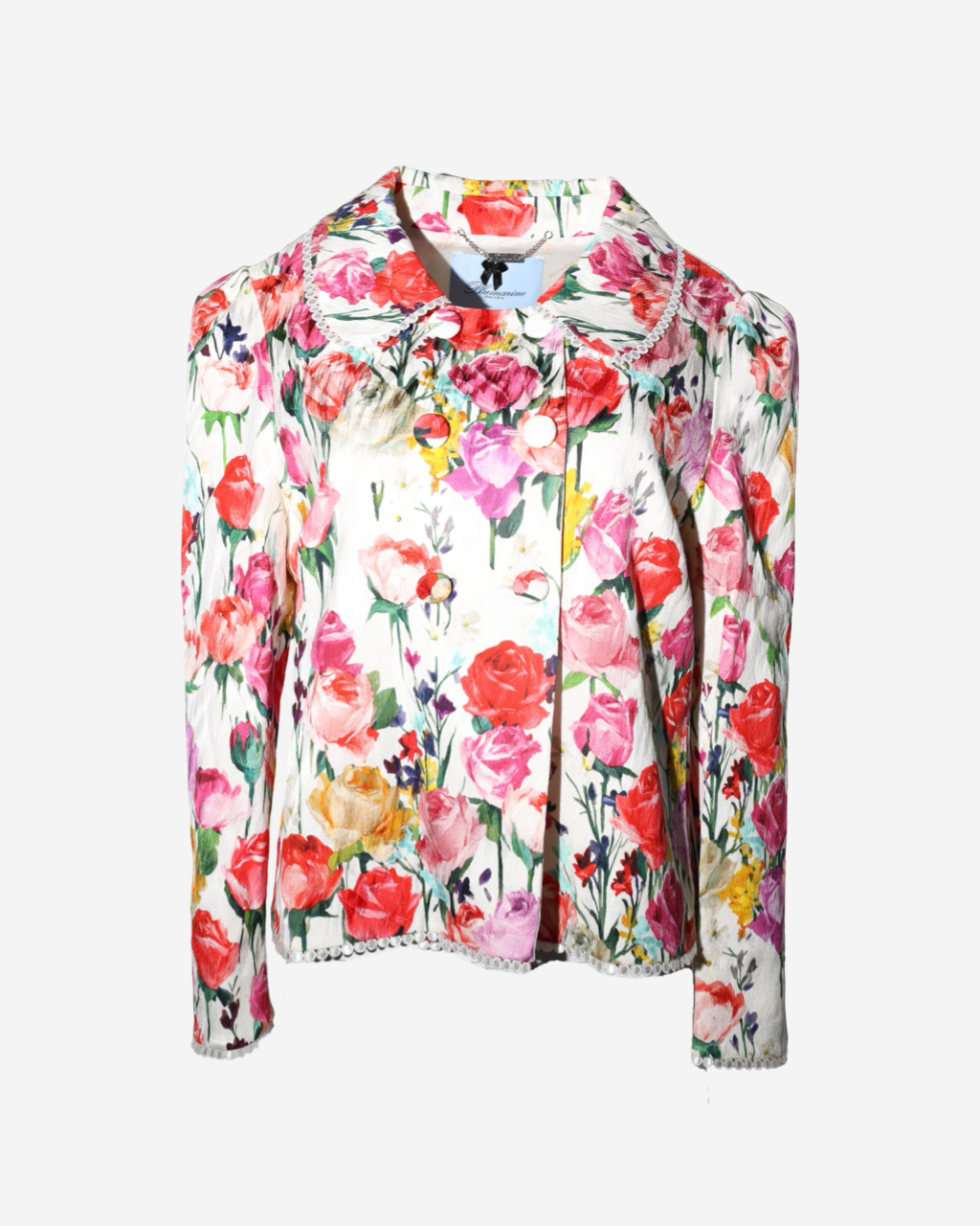 Blumarine Floral Blazer 48 IT