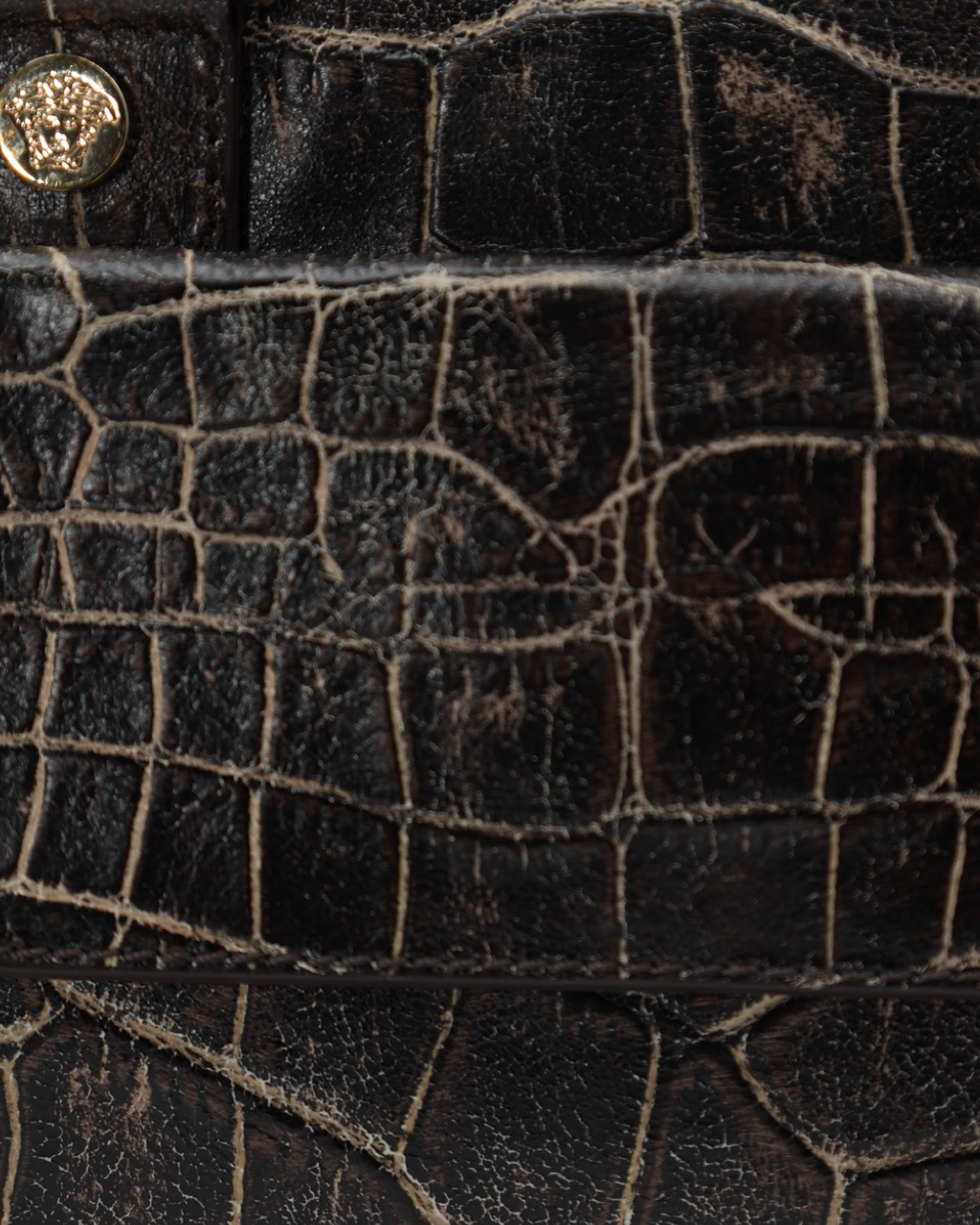 Bolso Versace Croco