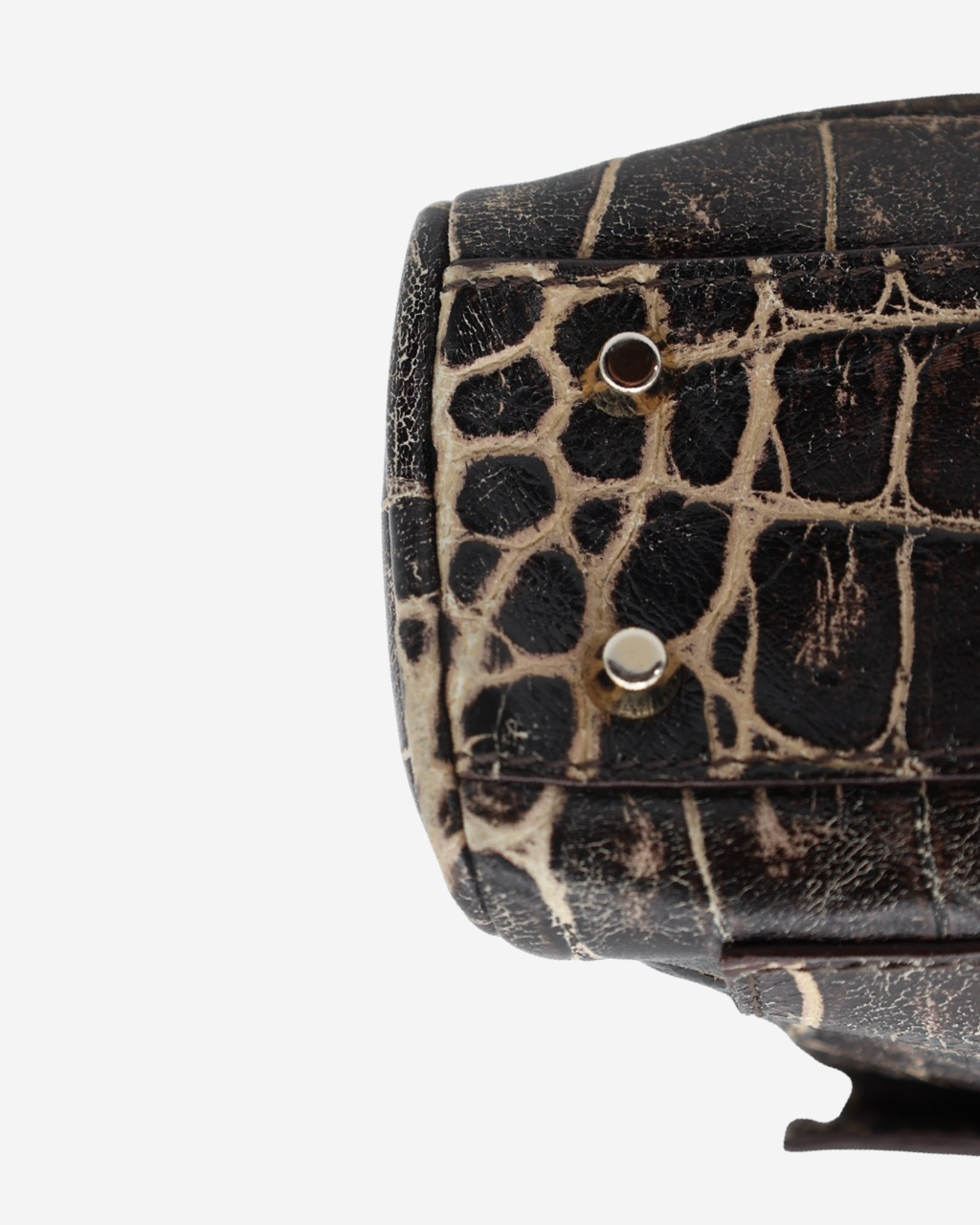 Bolso Versace Croco