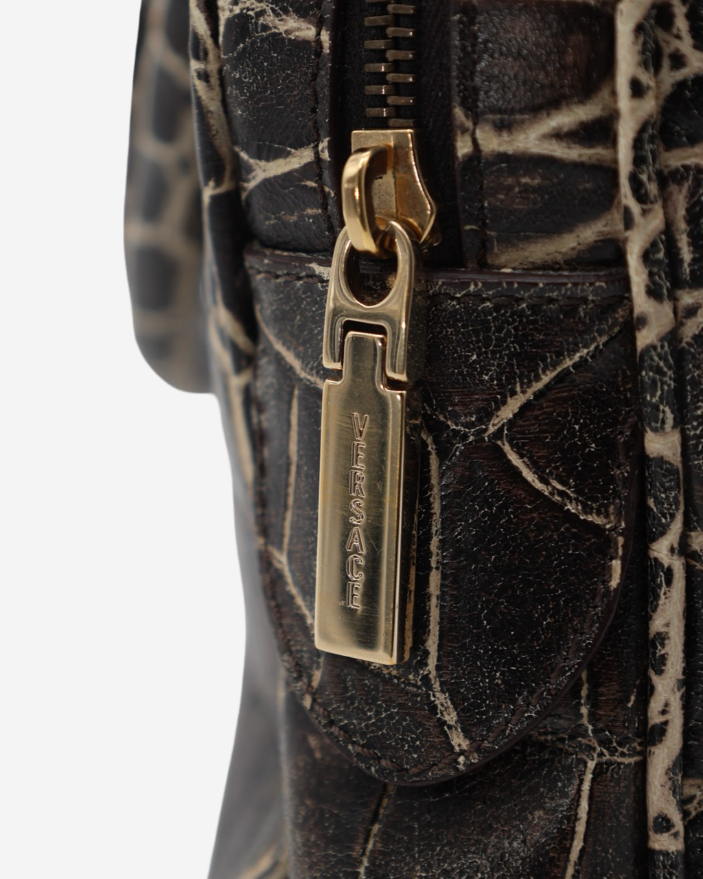 Bolso Versace Croco