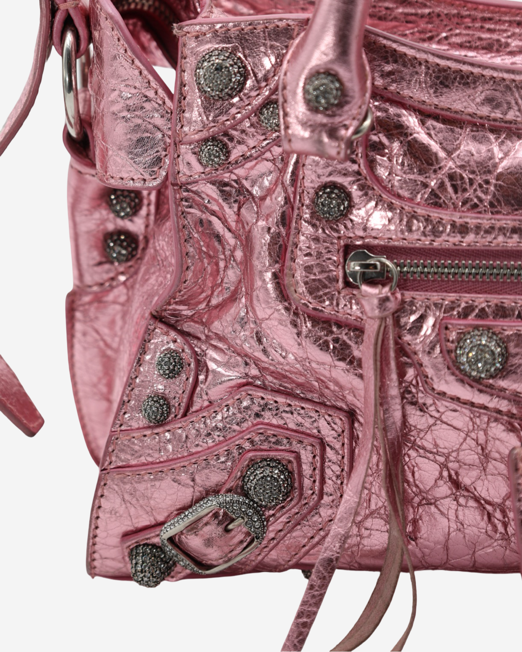 Balenciaga Neo Cagole Rhinestones XS Bag 2023