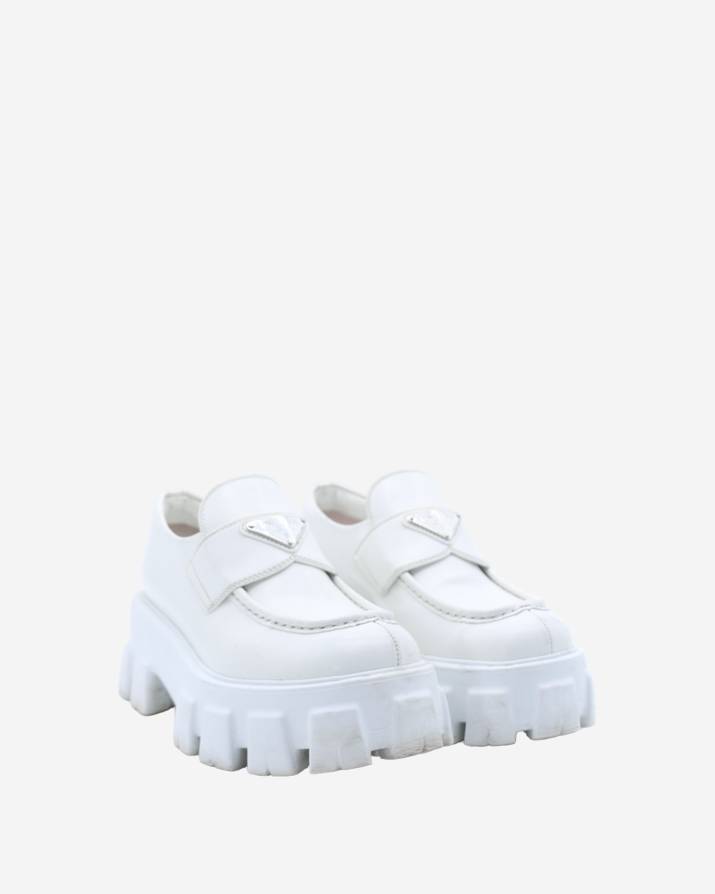 Prada Monolith 36.5 Loafers