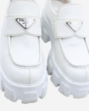 Prada Monolith 36.5 Loafers