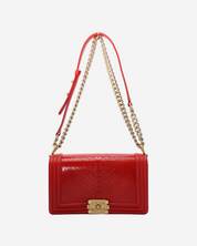 Bolso Chanel Boy Serpiente 2014