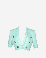 Balmain Cropped Blazer IT 38