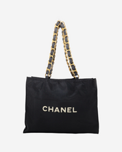 Chanel Vintage Tote Nylon CC Bag 1991 - 1994