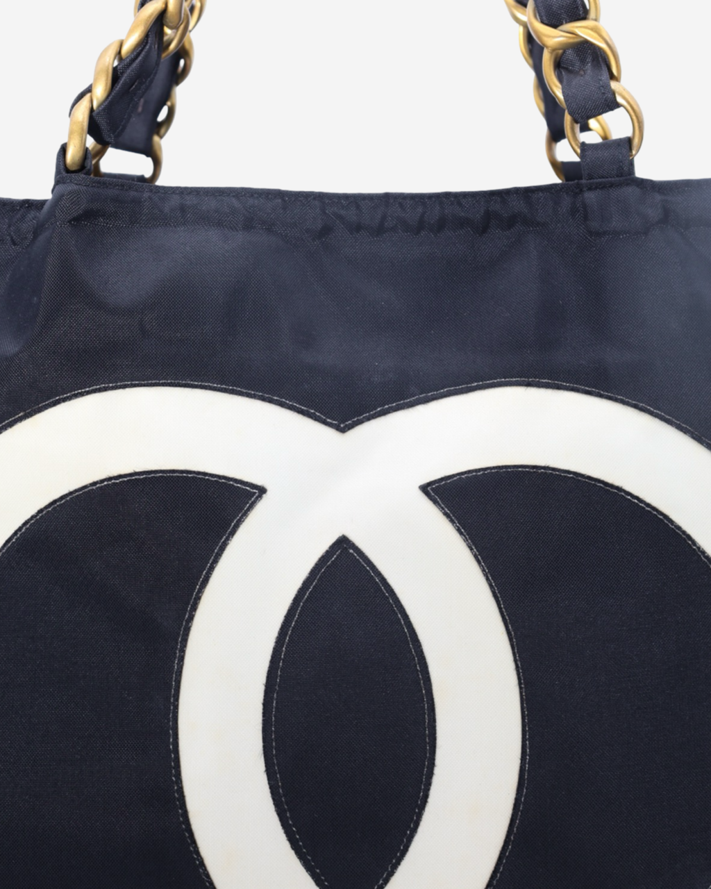 Chanel Vintage Tote Nylon CC Bag 1991 - 1994