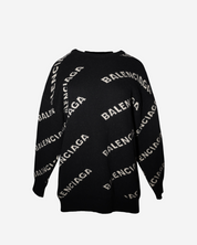 Suéter Balenciaga Logo L