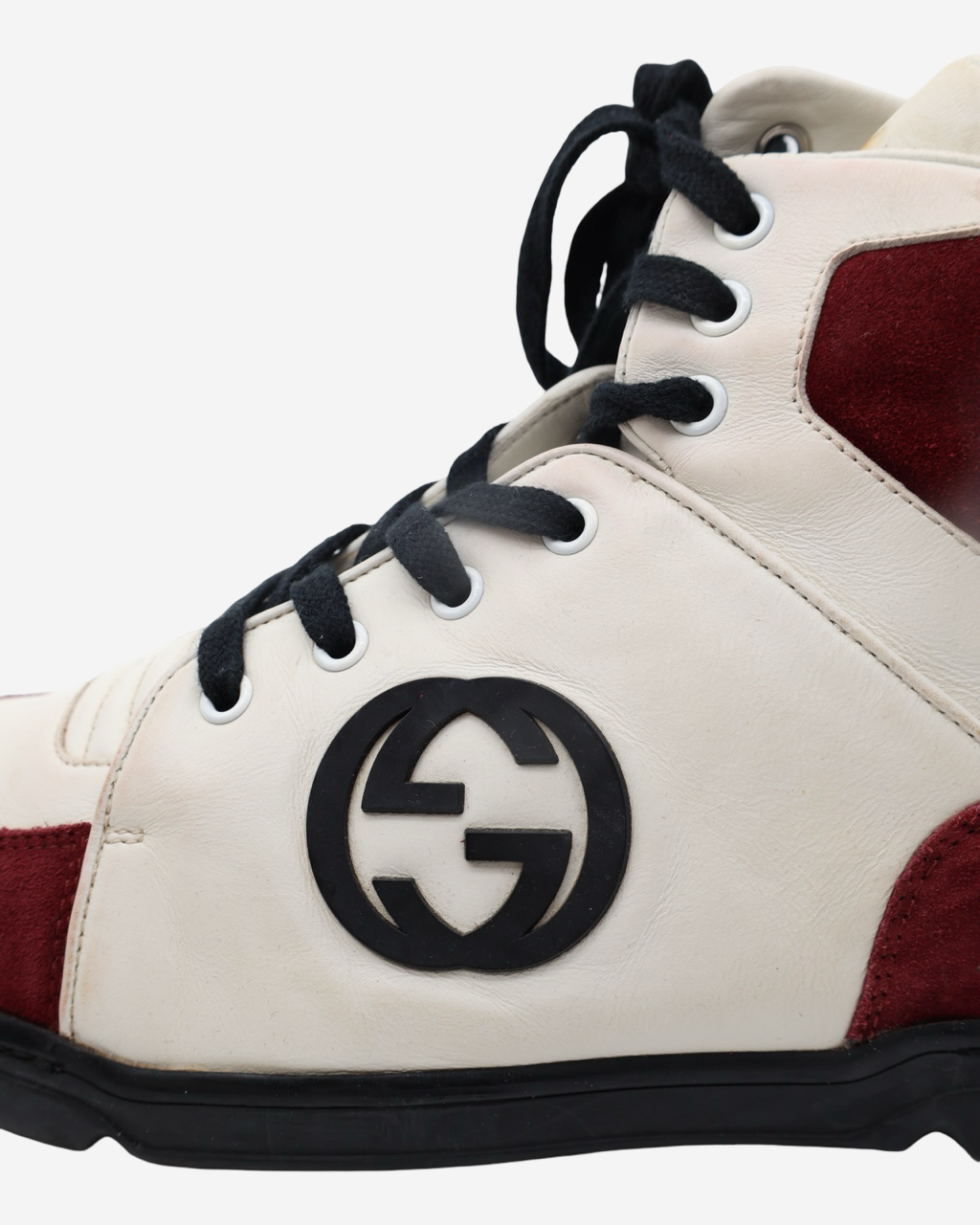 Gucci High Top Logo Sneakers 44