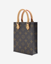 Bolso Louis Vuitton Petit Sac Plat Monogram
