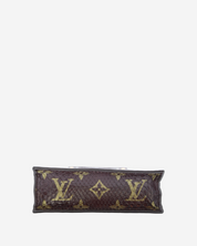 Bolso Louis Vuitton Petit Sac Plat Monogram Pitón