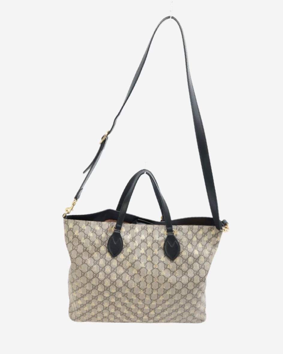 Bolso Gucci GG Supreme Tote Abejas