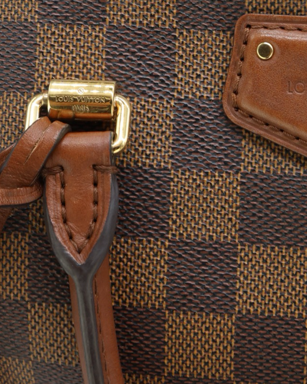 Bolso Louis Vuitton Belmont Damier Ebene MM 2014