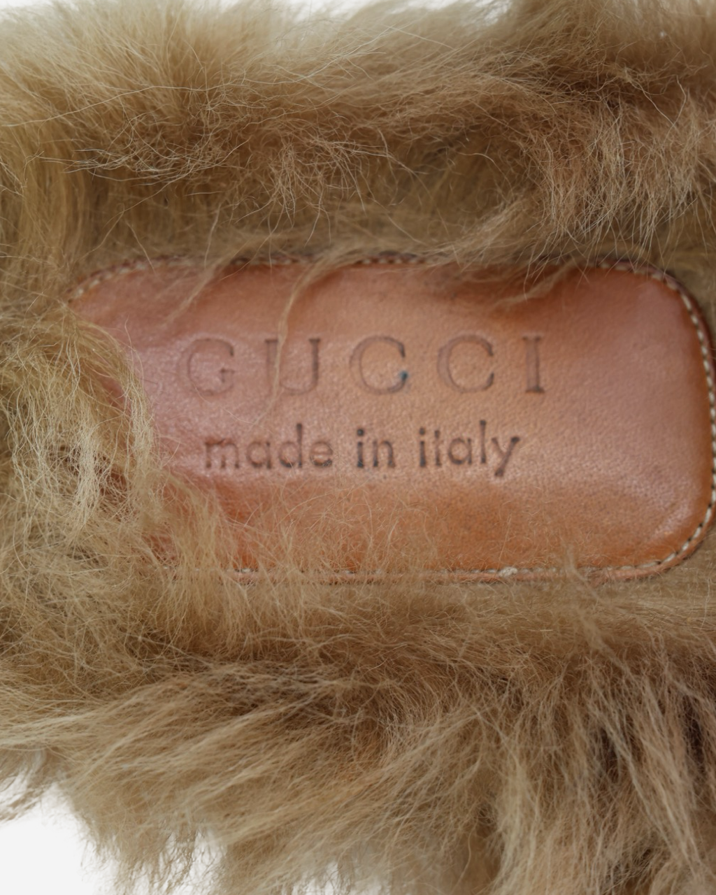 Mules Gucci Princetown Fur 46