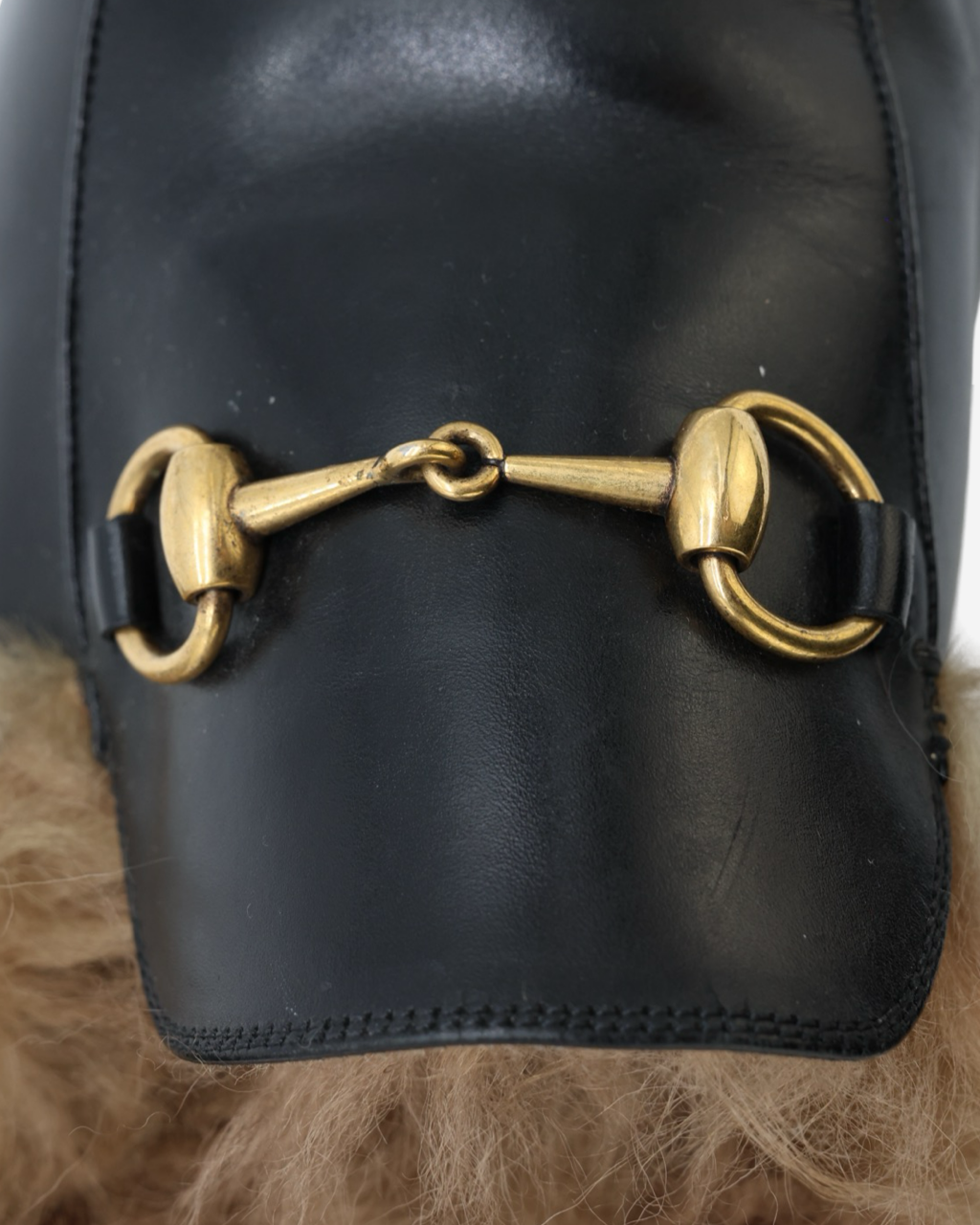 Mules Gucci Princetown Fur 46