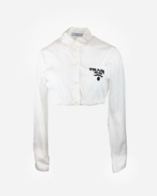 Camisa Prada Cropped 36 IT