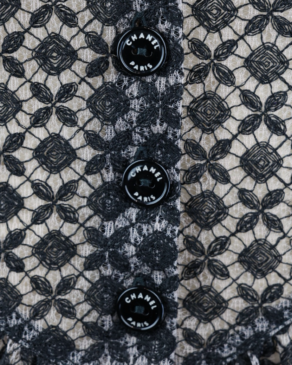 Blusa Chanel Flores 36 IT