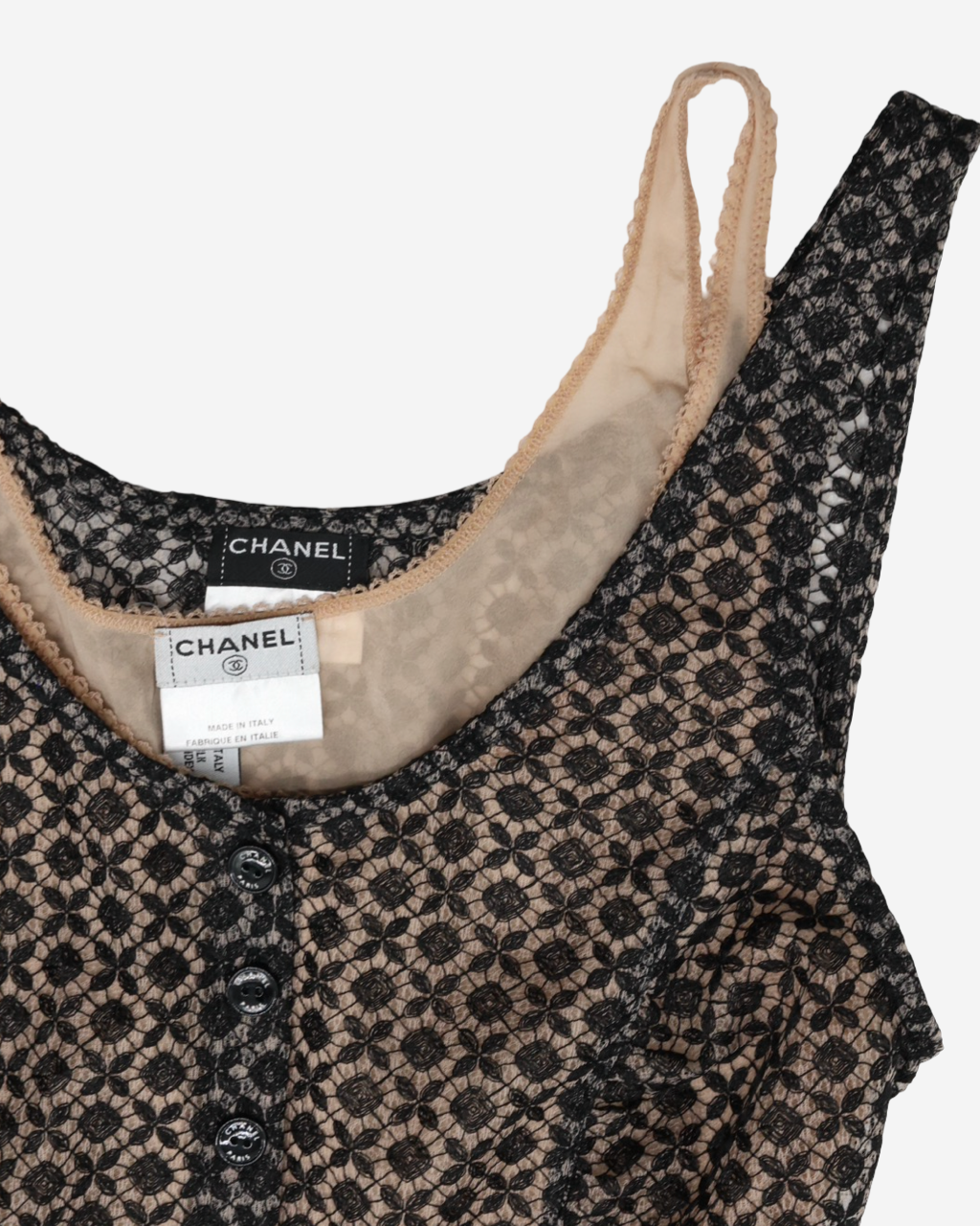 Blusa Chanel Flores 36 IT