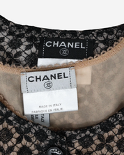 Blusa Chanel Flores 36 IT