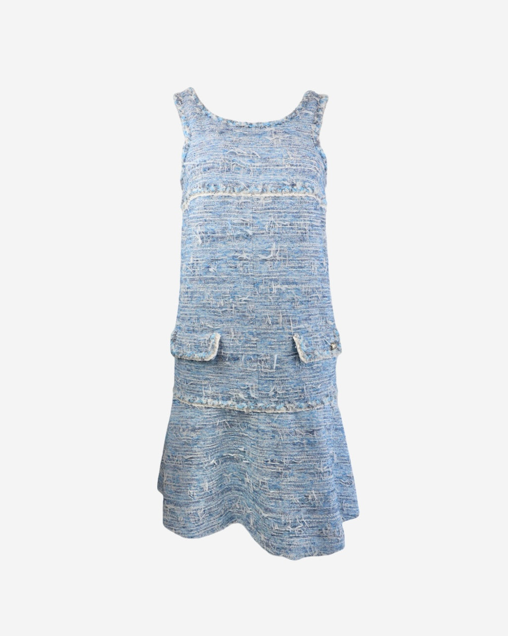 Vestido Chanel Fantasy Tweed 38 FR