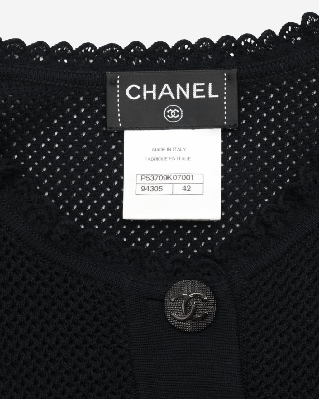 Vestido Chanel Tejido 42 IT