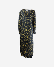 Vestido Ganni Flores 34 IT