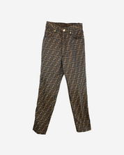 Fendi Zucca Pants XXS 