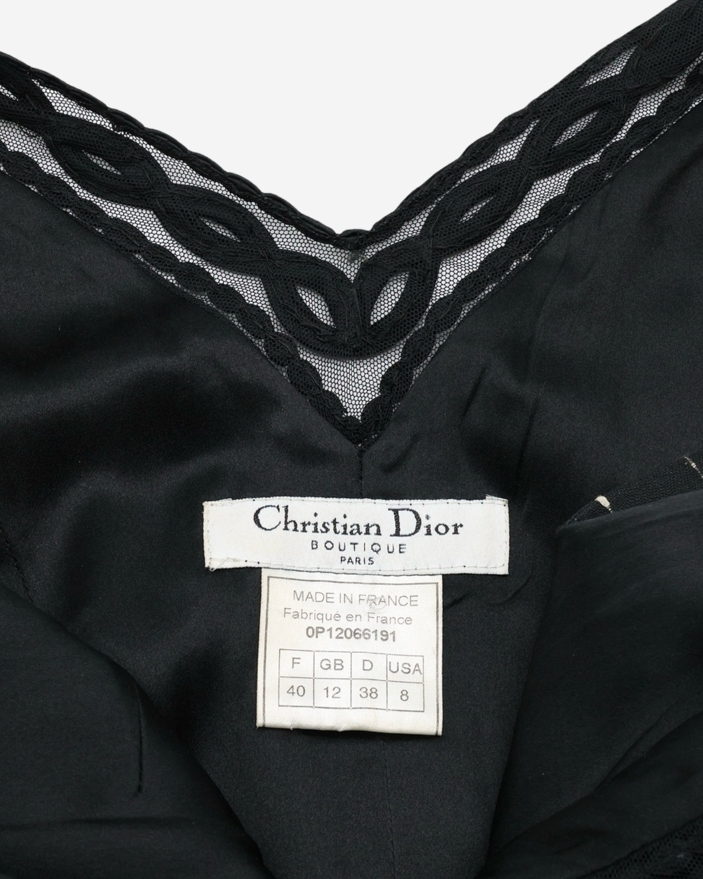Vestido Dior 1990 40 FR