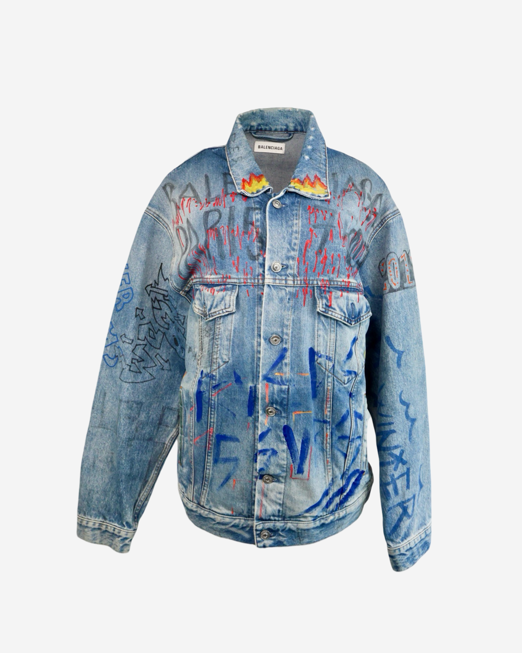 Chamarra Balenciaga Graffiti 38 IT