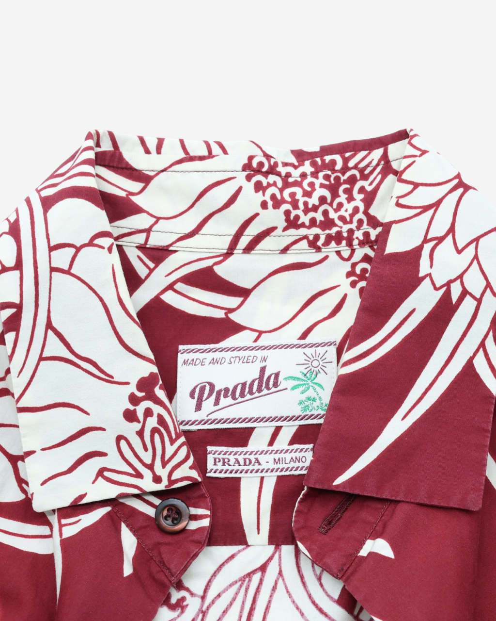 Prada Floral Shirt M
