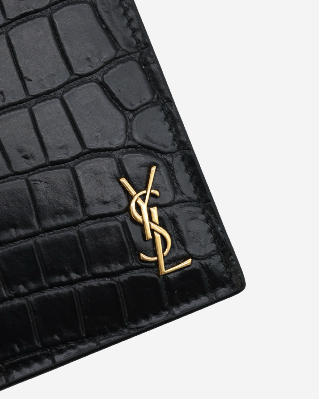 Cartera Saint Laurent Croco