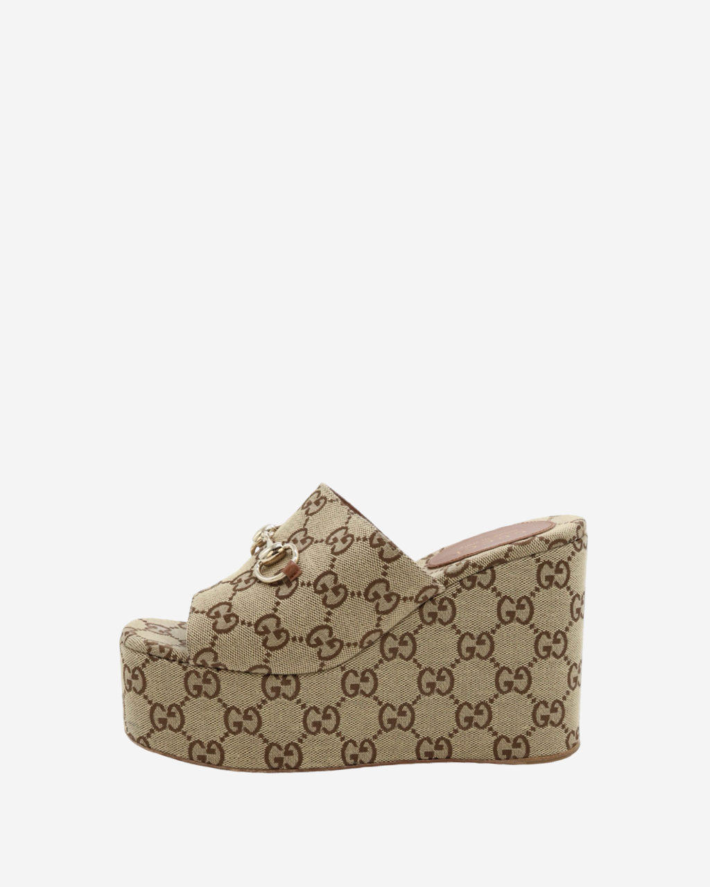 Sandalias Gucci GG Supreme Horsebit 37
