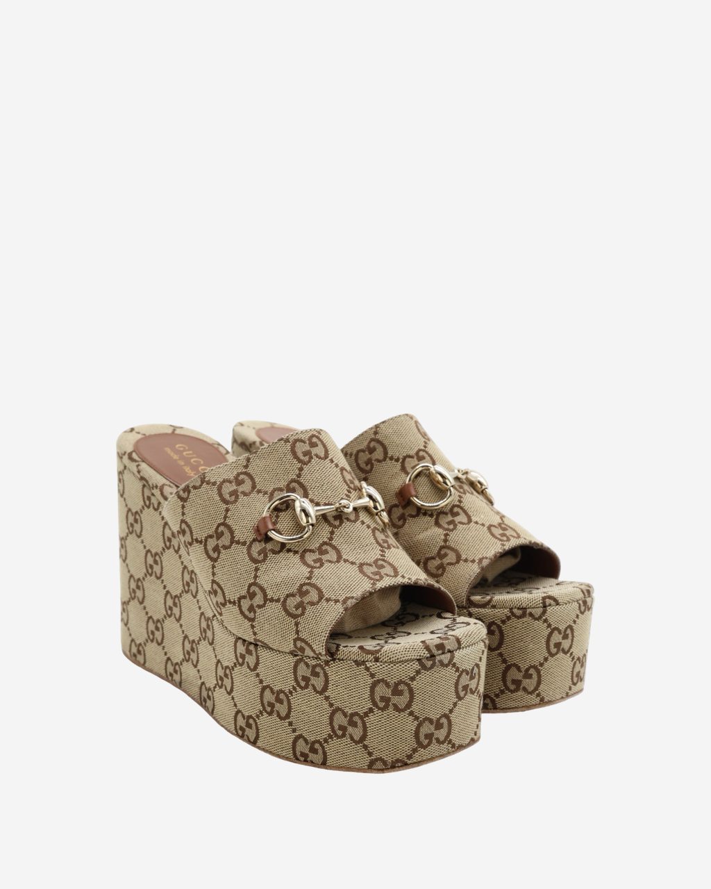 Sandalias Gucci GG Supreme Horsebit 37