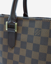 Bolso Louis Vuitton Sac Plat Damier Ebene 2004
