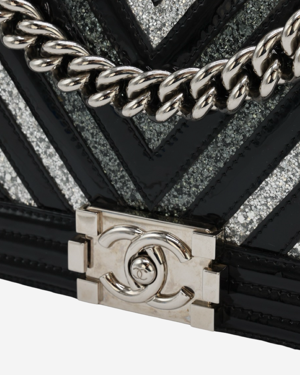 Bolso Chanel Boy Glitter 2017-2018