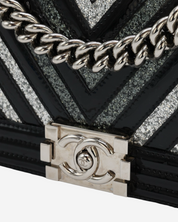Bolso Chanel Boy Glitter 2017-2018