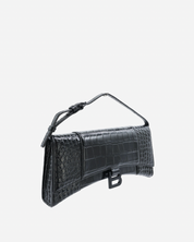 Balenciaga Hourglass Sling Croc Bag