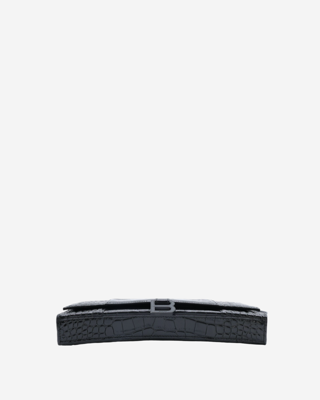 Balenciaga Hourglass Sling Croc Bag