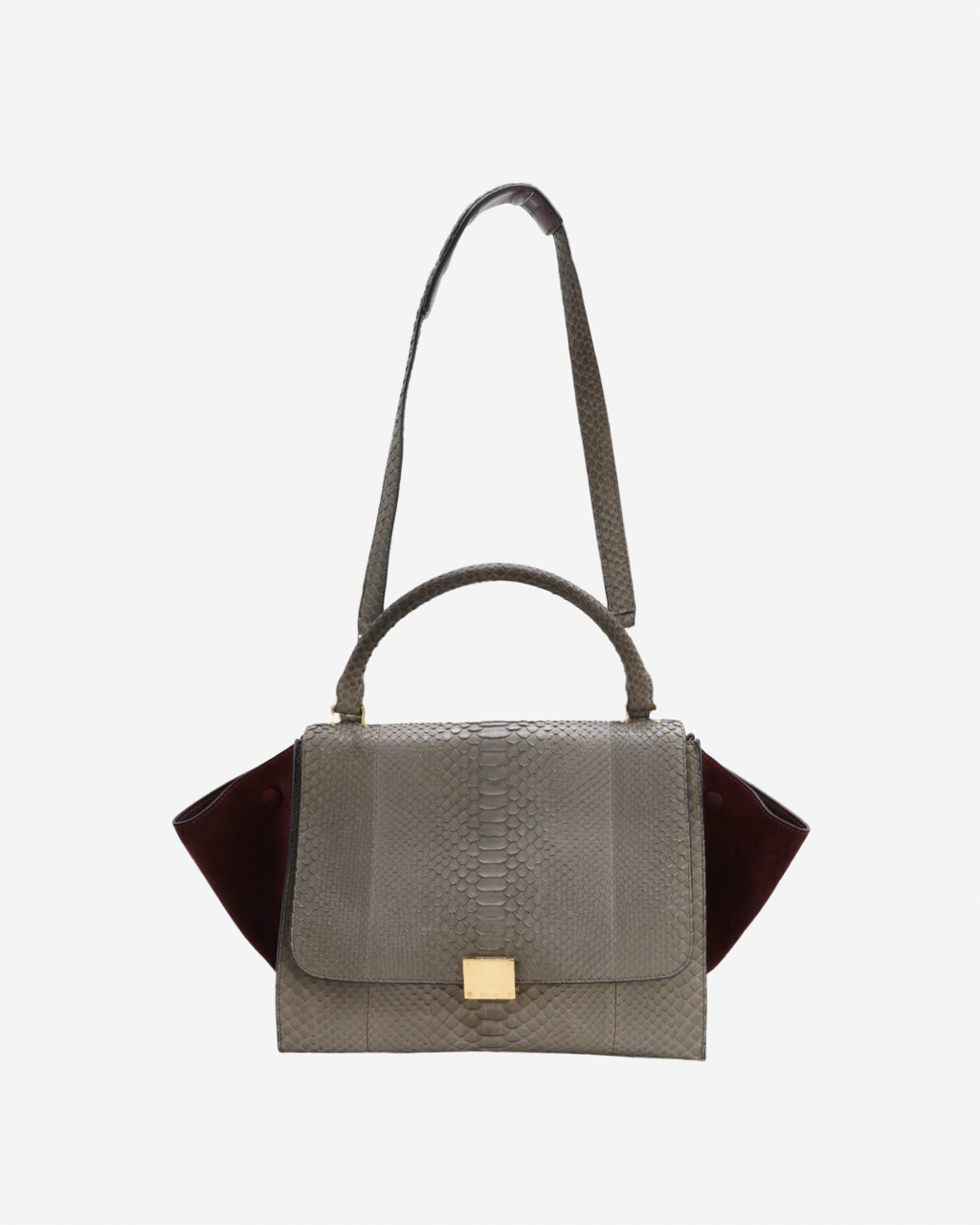 Bolso Celine Trapeze Pitón 2012