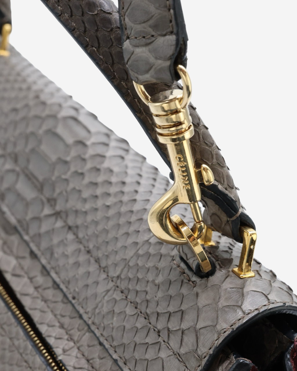 Bolso Celine Trapeze Pitón 2012