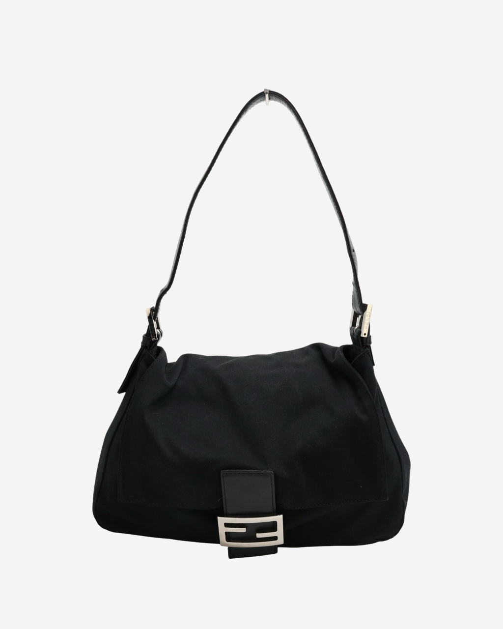 Fendi Mamma Baguette Nylon Bag